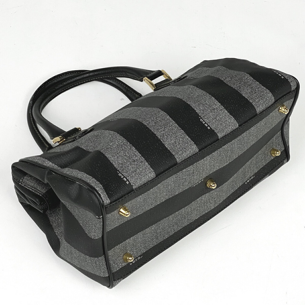 Fendi Pecan Black Pattern Handbag - image 1